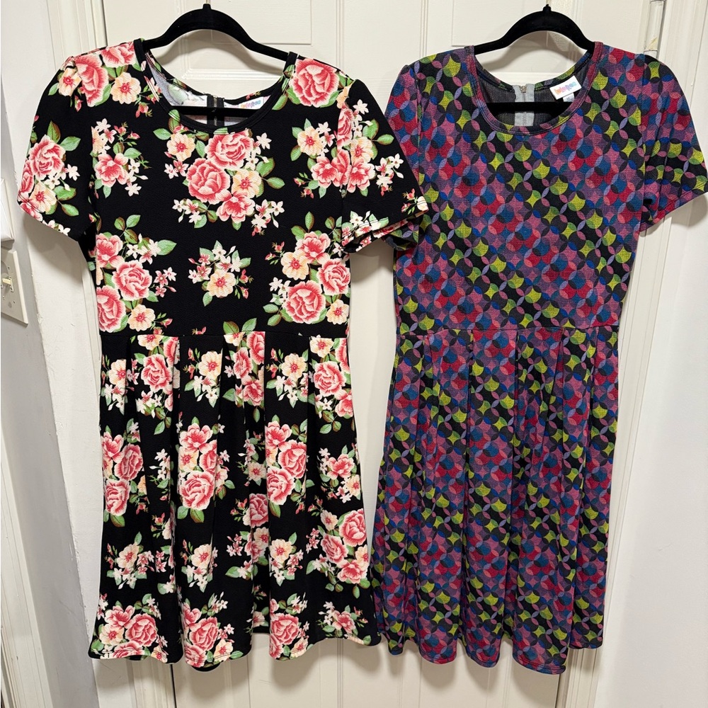 LuLaRoe Amelia Dresses. Both for $12